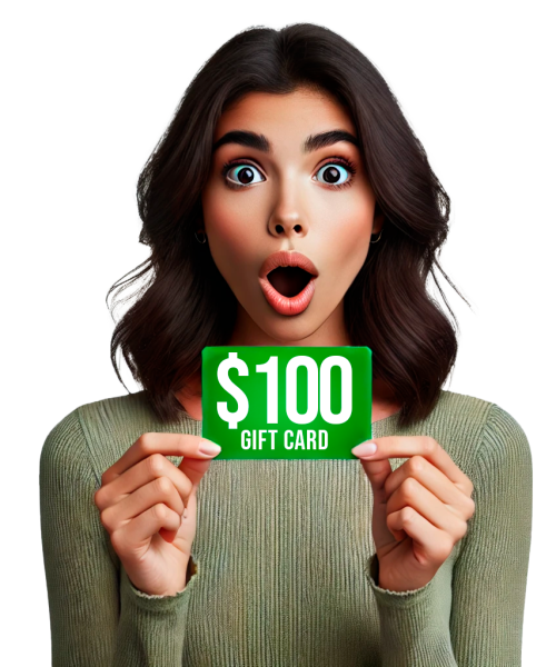 DALL·E-2024-12-06-09.39.34-A-realistic-image-of-a-surprised-Latina-woman-looking-directly-at-the-camera-holding-a-green-100-gift-card.-She-is-standing-in-a-full-body-pose-agai.png